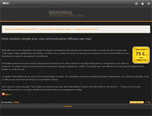 Tablet Screenshot of brokermail.be